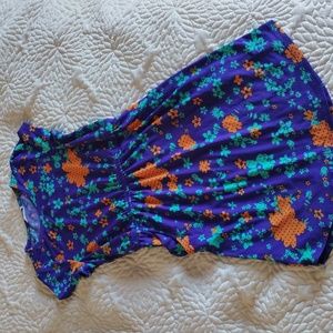 LuLaRoe Mae floral size 8
